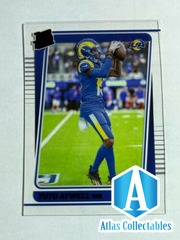 2021 Panini Clearly Donruss Football TUTU ATWELL #73 RATED ROOKIE Acetate Rams